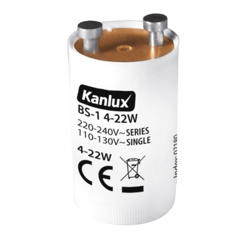 KANLUX - ZAPŁONNIK DO ŚWIETLÓWEK 4-22W STARTER BS-1 - 7180