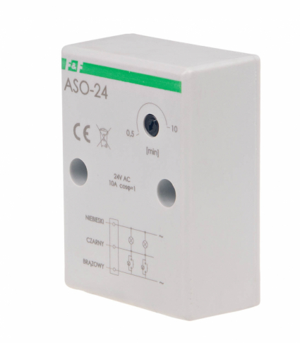 F&F - Automat schodowy z przyłączem kablowym 24V - ASO-24