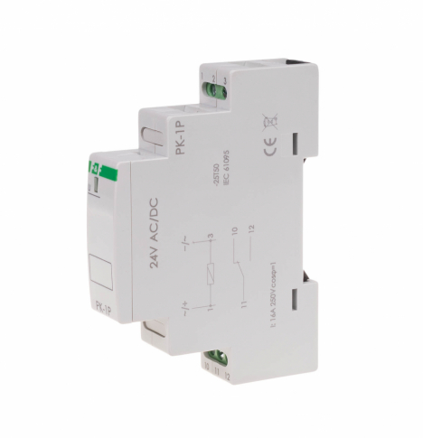 F&F - Przekaźnik elektromagnetyczny PK-1P 24 V - PK-1P-24V