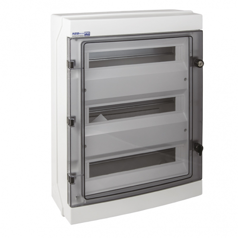 ZAKŁAD PRODUKCYJNO - HANDLOWY "ELEKTRO-PLAST" SPÓŁKA Z OGRANICZONĄ ODPOWIEDZIALNOŚCIĄ - ROZDZIELNIA MODUŁOWA HERMETYCZNA NATYNK 54 MODUŁY3X18 IP65 RH-54 - 36.154