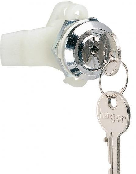 HAGER - ZAMEK DO ROZDZIELNI CYLINDRYCZNY NR 1242F IP43 - FZ597