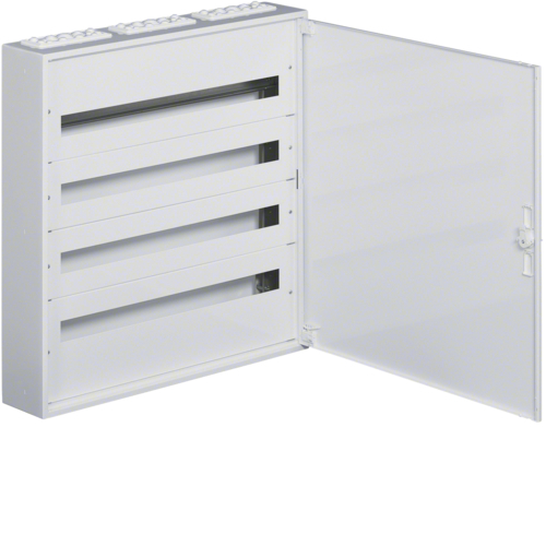 HAGER - ROZDZIELNICA KOMPLETNA 4X36MODUŁÓW +ZACISKI PE/N IP30/I KL.N/T - FW436WT