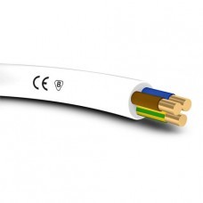 KABLE I PRZEWODY - PRZEWÓD INSTALACYJNY YDY 3X1,5 750V BIAŁY - G-106454
