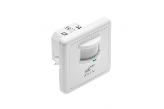 GTV - CZUJNIK RUCHU P/T IP20 500W MIN.40W ZASIĘG 12M BIAŁY CR-4 - CR-CR4L00-00