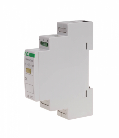 F&F - Lampka kontrolna zasilania - jednofazowa LK-712 Y 5÷10V - LK-712Y-5-10V