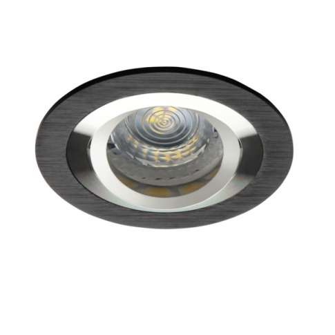 KANLUX - OPRAWKA SUFITOWA PUNKTOWA RUCHOMA 1X MR16 GX5,3 MAX.50W ALUMINIUM CZARNY SEIDY CT-DTO50-B - 18288