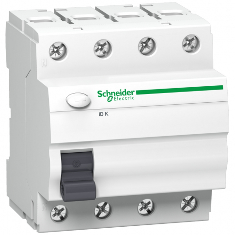 SCHNEIDER ELECTRIC - WYŁĄCZNIK RÓŻNICOWY 40A/30MA 4 BIEGUNY TYP AC IDK - A9Z05440