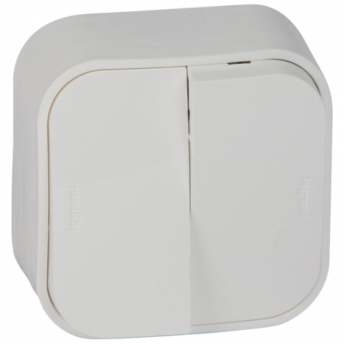 LEGRAND - ŁĄCZNIK ŚWIECZNIKOWY ZACISKI ŚRUBOWE 10AX 250V IP20 BIAŁY FORIX - 782402