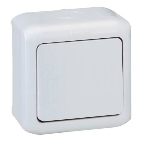 LEGRAND - ŁĄCZNIK SCHODOWY 10 AX SZARY FORIX IP44 - 782383
