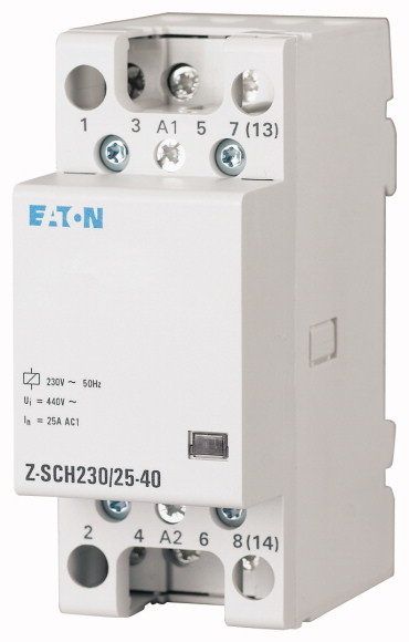 EATON - STYCZNIK MODUŁOWY 40A AC1 2 BIEGUNY 2NO STEROWANIE 230V AC Z-SCH230/40-20 - 248855
