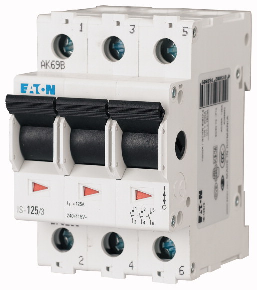 EATON - ROZŁĄCZNIK IZOLACYJNY 63A 3 BIEGUNY IS-63/3 - 276276