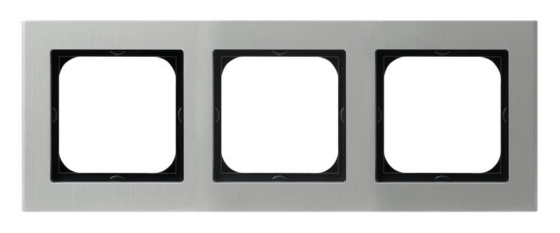 OSPEL - RAMKA POTRÓJNA ALUMINIUM 6MM SONATA - R-3RA/35