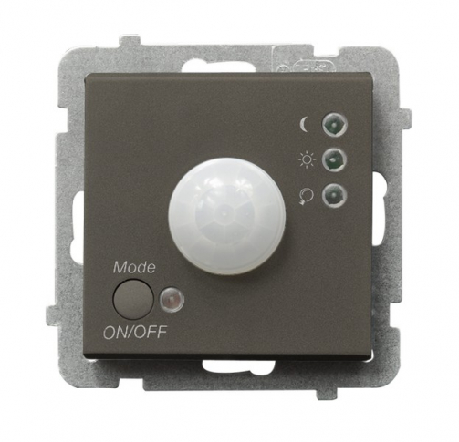 OSPEL - ELEKTRONICZNY CZUJNIK RUCHU CZEKOLADOWY METAL SONATA - ŁP-16R/m/40