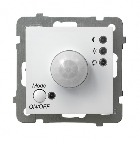 OSPEL - ELEKTRONICZNY CZUJNIK RUCHU BIAŁY AS - ŁP-16G/m/00