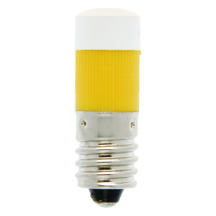 HAGER - ŻARÓWKA LED E10 ŻÓŁTY DODATKI - 167802