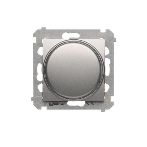KONTAKT SIMON - Regulator 1–10 V (moduł). Do załączania i regulacji źródeł światła z zasilaczami sterowanymi napięciem 1–10 V; srebrny mat - DS9V.01/43