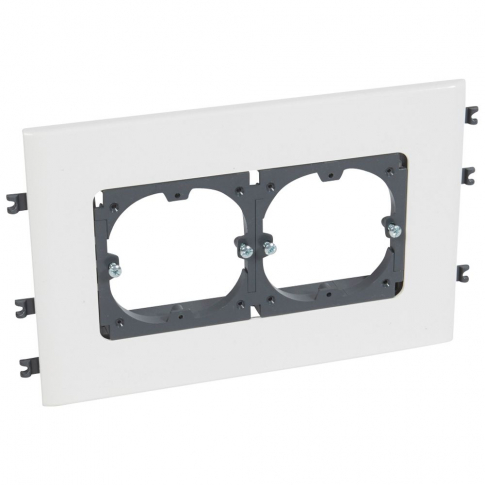 LEGRAND - UCHWYT OSPRZĘT FI 60, 2 MECHANIZMY, POKRYWA 130 DLP - 010924