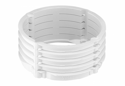 SIMET - PIERŚCIEŃ DYSTANSOWY SEGMENTOWY O 60X30 BIAŁY PD - 37012006