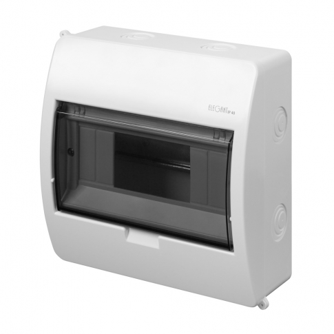 ELEKTRO-PLAST NASIELSK - ROZDZIELNIA RN 1X8 PE+N N/T IP40 TWORZYWO ELEGANT  - 2402-01