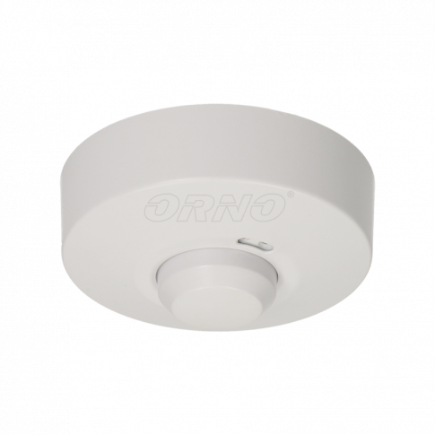 ORNO - CZUJNIK RUCHU MIKROFALOWY 1200W IP20 5.8GHZ Z OSŁONĄ, - OR-CR-212