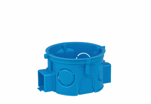 SIMET - PUSZKA PODTYNK SZEREGOWA PŁYTKA 60 MM BEZHALOGENOWA NIEBIESKA 65X41X60 S60K - 34054203