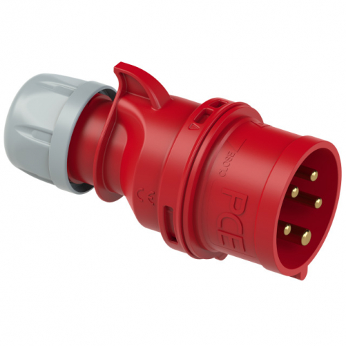 PCE - WTYCZKA PRZENOŚNA SHARK  32A 400V 3P+Z+N  - 025-6