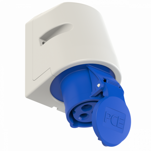 PCE - GNIAZDO STAŁE 16A 230V 2P+Z  - 113-6