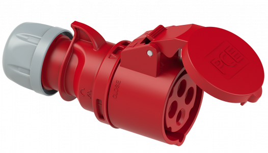 PCE - GNIAZDO PRZENOŚNE SHARK 16A 400V 3P+Z  - 214-6