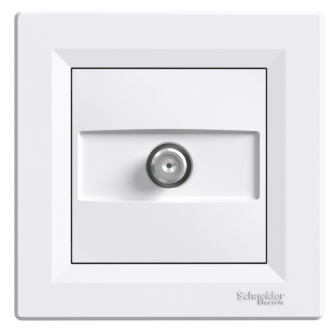 SCHNEIDER ELECTRIC - GNIAZDO ANTENOWE SAT KOŃCOWE 1DB BIAŁY ASFORA - EPH3700121