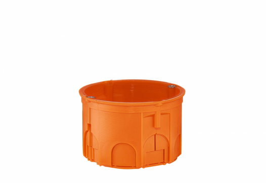 SIMET - PUSZKA PODTYNK FI 60X41 Z WKRĘTAMI POMARAŃCZOWY Z60KF - 33049008