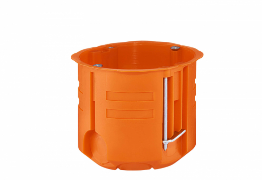SIMET - PUSZKA PODTYNK FI 60X63 DO PUSTYCH ŚCIAN GŁĘBOKA POMARAŃCZ P60DF - 31074008