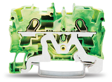 WAGO - ZŁĄCZKA SZYNOWA PRZELOTOWA 2X4MM2 ŹÓŁTO-ZIELONY TOBJOBS - 2004-1207