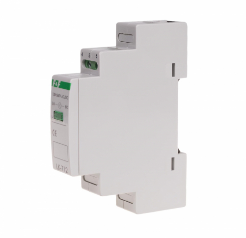 F&F - Lampka kontrolna zasilania - jednofazowa LK-712 G 130÷260V - LK-712G-130-260V