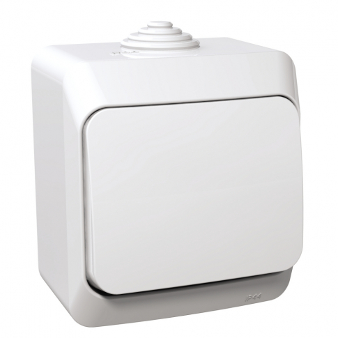 SCHNEIDER ELECTRIC - ŁĄCZNIK 1-BIEGUNOWY BIAŁY CEDAR PLUS / FIORD  - WDE000510