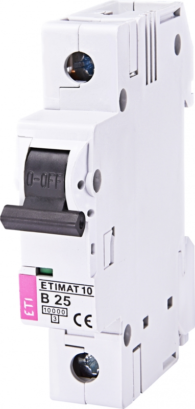 ETI - WYŁĄCZNIK NADPRĄDOWY ETIMAT 10 1P B25 - 002121718