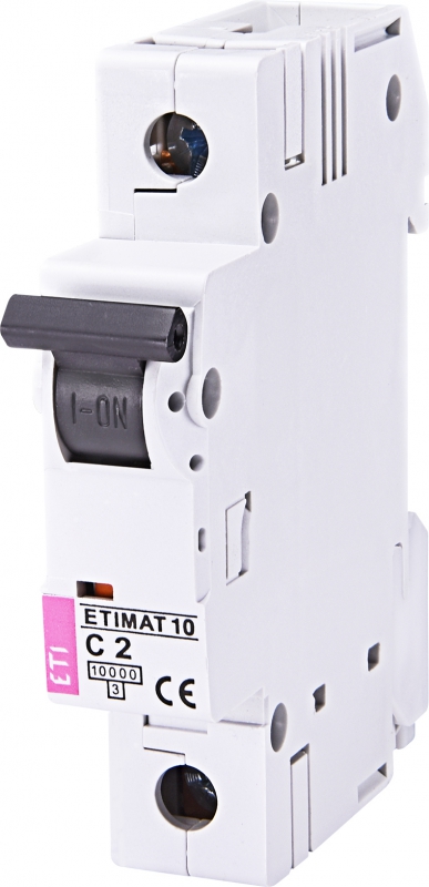 ETI - WYŁĄCZNIK NADPRĄDOWY ETIMAT 10 1P C2 - 002131708