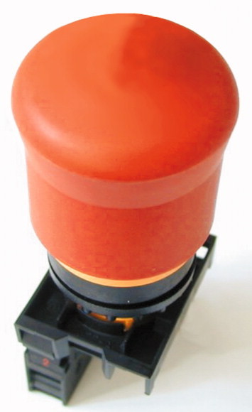EATON - PRZYCISK BEZPIECZEŃSTWA STYK NC M22-PV/K01 CZERWONY - 216515