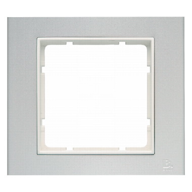 HAGER - RAMKA POJEDYNCZA ALUMINIOWA BIAŁY B.3 - 10113904