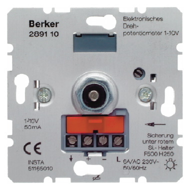 HAGER - ELEKTRONICZNY POTENCJOMETR OBROTOWY 1-10 V - 289110