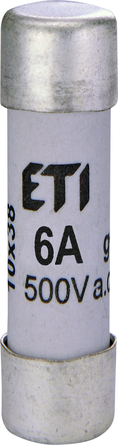 ETI - WKŁADKA TOPIKOWA CYLINDRYCZNA CH10X38 GG 0,5A/500V - 002620017
