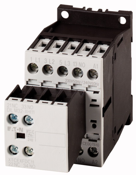 EATON - STYCZNIK MOCY 12A AC3 2Z 1R DILM12-21(24VDC)  - 276915