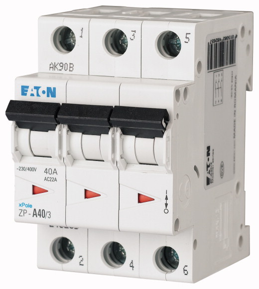 EATON - ROZŁĄCZNIK IZOLACYJNY 63A 3 BIEGUNY ZP-A63/3 - 284908