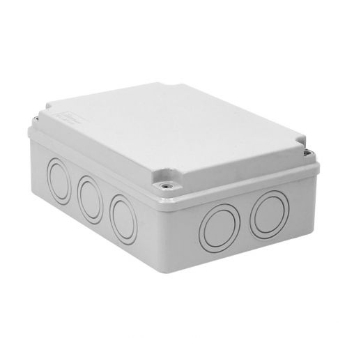 ZAKŁAD PRODUKCYJNO - HANDLOWY "ELEKTRO-PLAST" SPÓŁKA Z OGRANICZONĄ ODPOWIEDZIALNOŚCIĄ - PUSZKA NATYNK 198X148X76MM Z OSŁABIENIAMI IP65 HERMETYCZNA SZARY PH-3A,2  - 28.32