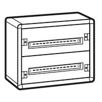 LEGRAND - ROZDZIELNIA METALOWA 2X24 MODUŁY NATYNKOWA IP30 - 020002
