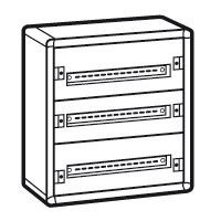 LEGRAND - ROZDZIELNIA METALOWA 3X24 MODUŁY NATYNKOWA IP30 - 020003