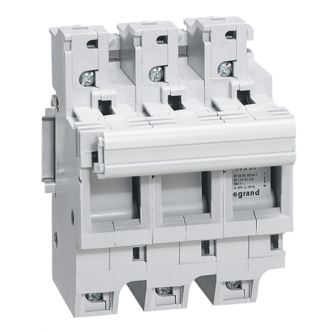 LEGRAND - PODSTAWA BEZBIECZNIKOWA 50A 3 BIEGUNOWA NA WKŁADKI 14X51 SP51 - 021504