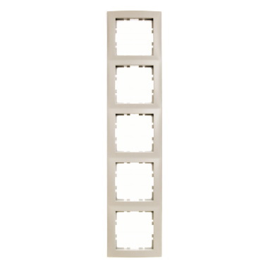HAGER - RAMKA PIĘCIOKROTNA KREMOWY POŁYSK B.KWADRAT - 5310158982