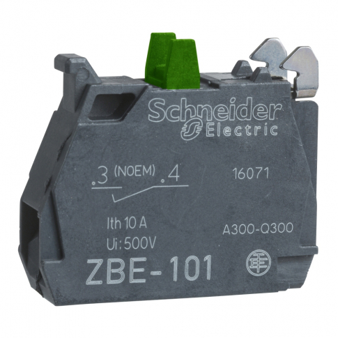 SCHNEIDER ELECTRIC - STYK POMOCNICZY 1NO MONTAŻ CZOŁOWY - ZBE101