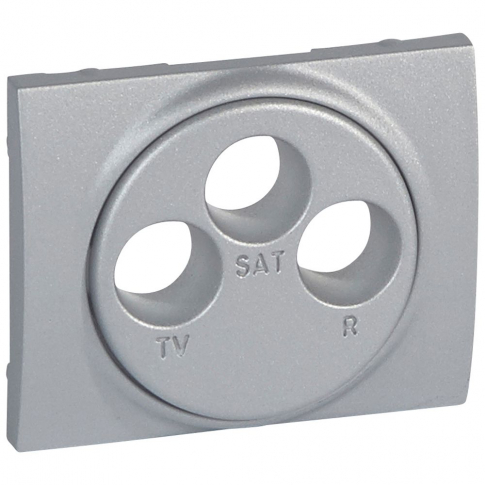 LEGRAND - PLAKIETKA GNIAZDA ANTENOWEGO TV-RD-SAT METALIC SISTENA LIFE - 771373