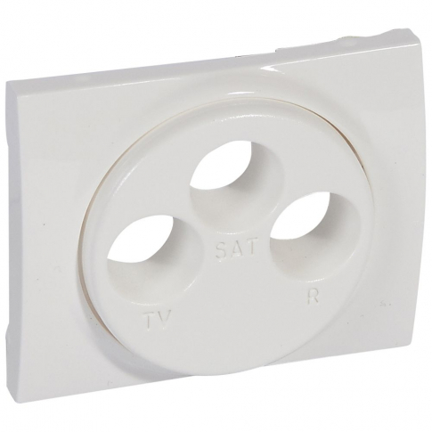 LEGRAND - PLAKIETKA GNIAZDA ANTENOWEGO TV-RD-SAT ARCTIC SISTENA LIFE - 771073